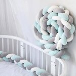 3m tour de lit coussin serpent coussin tress pare - chocs velours tour de canap souple 100% fait main ...