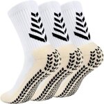 3paires chaussettes de foot antid�rapante chaussettes de sport respirable anti - ampoules pour football ...