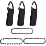 3pcs 4 ��gta 26 cha�nes de scie � onglet 14�� 28 maillons d?entra�nement mini cha�ne de tron�onneuse ...