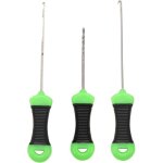 3pcs aiguilles � app�ts pour p�che en plein - outil de gr�ement pour bouillettes et bas de ligne - accessoire ...