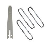 3pcs chane guide 6 pouces 37 maillons pour trononneuse stihl 009 012 021 e180 ms180 ms190 ms250 ht70 ...