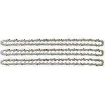 3pcs chaînes de tronçonneuses 3 / 8 13 mm 52 maillons longueur de guide - chaîne 35 cm compatible avec ... 3pcs chaînes de tronçonneuses 3 / 8 13 mm 52 maillons longueur de guide - chaîne 35 cm compatible avec ...