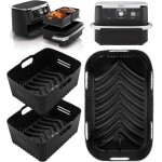 3pcs moule silicone air fryer accessoire air fryer pour ninja 104l af500eu silicone moule air fryer pour ...