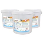 3x 10 kg lessive en poudre microactiv en pot de 10 kg