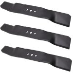 3x 36cm lame pour tondeuse husqvarna rider jonsered 5055445 - 01 5440677 - 01