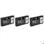 3x adaptateur cassette - c pour cam�scopes - c svhs rca adaptateur cassette motoris� pas pour 8mm / minidv ...