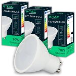 3x ampoules led gu10 - 10w haute luminosit�(�quivalent 70w)1000 lumen spot led gu10 pour une efficacit� ...