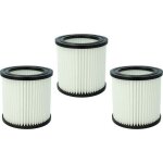 3x cartouche filtrante compatible avec nilfisk buddy ii 18 ii 18 inox aspirateur - filtre pour particules ...