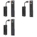 3x d�codeur tdt hd tuner tdt hd compatible d�codeur dvb t2 h265 hd connecteur euro tdt hd full hd 1080p ...