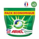 3x40 pods original lessive en capsules ariel