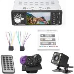 Autoradio stéréo hd bluetooth mains libres voiture lecteur mp5 4. 1 pouces Autoradio stéréo hd bluetooth mains libres voiture lecteur mp5 4. 1 pouces