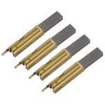 4 balais de charbon moteur 32 mm x 11 mm x 63 mm pour pour pour aspirateur humide vax bl21104 230260 ...