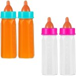 4 biberons magiques pour poupon jeu imitation alimentation avec effet disparatre enfants ds 2 ans