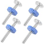 4 boulons de fixation pour barrière de sécurité bébé tige filetée m10 adaptés aux escaliers et aux portes ... 4 boulons de fixation pour barrière de sécurité bébé tige filetée m10 adaptés aux escaliers et aux portes ...