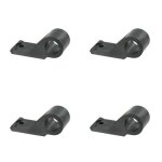 4 colliers déportés despagnolette composite noir accessoire pour volet battant 4 colliers déportés despagnolette composite noir accessoire pour volet battant