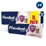 4 crmes adhsives pour prothses dentaires barrire anti - particules neutre - 57 g - fixodent plus