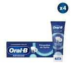 4 dentifrices prévention tartre fraicheur - 75 ml - oral - b professional 4 dentifrices prévention tartre fraicheur - 75 ml - oral - b professional