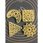 4 emportes pice zelidj v doubles faces fondant cake sabl gteau oriental