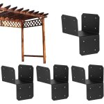 4 �querres de toit pour pergola connecteur de toiture haute r�sistance usage abris et espaces ext�rieurs ...
