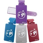 4 etiquette  bagage pour valise de voyage accessoires trs pratiques fabriqus en france coloris fun ...