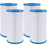 4 filtres lavables pour pompes intex 59900e / 29000e compatibles 500 - 1500 galhr filtration piscine ...