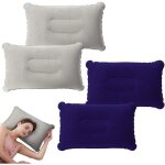 4 oreillers gonflables ultra - l�gers r�sistants eau id�aux camping / plage / vacances / ext�rieur 4 ...