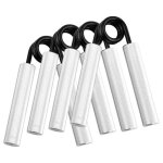 4 pack hand grip musculation (50lbs 100lbs 150lbs 200lbs) m�tal grip strength trainer musculaire et renforceme ...
