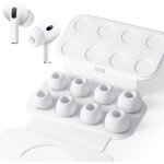 4 paires embouts de rechange pour airpods pro / airpods pro 2 avec trou de r�duction du bruitbouchons ...