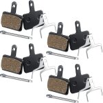 4 paires de plaquettes de frein de vlo