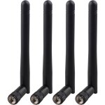 4 paquets antenne wifi bi - bande 2. 4ghz 5ghz 5. 8ghz 3dbi mimo rp - sma m�le omnidirectionnelle pour ...
