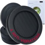 4 patins support anti vibrations pour machine  laver ? antidrapant compatible avec tous les appareils ...