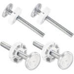 4 pcs m10 tige filet�e pour barri�re b�b� ou animal de compagnie stair gate tendeur vis extension lead ...