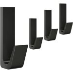 4 pices aluminium crochet adhesif mural porte serviette salle de bain accroche torchon cuisine porte ...