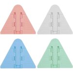 4 pices bloque porte coulissante bloque porte coulissante adhsif scurit verrouillage bloque - fentre ...