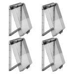 4 pices cache interrupteur mural type 86 cache prise murale protege prise ultra mince avec protection ...