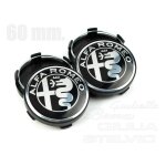 4 pi�ces cache - moyeux pour alfa romeo giulia stelvio oe 60mm centre de jante capuchons cache moyeu ...