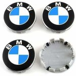 4 pices cache moyeux compatible with bmw 68mm centre roue abs accessoires de voiturebleu label