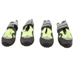 4 pices chaussures pour chien respirantes avec sangles rflchissantes chaussons pour chien antidrapants ...