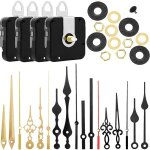 4 pièces mécanisme horloge murale mécanismes de mouvement dhorloge à quartz silencieux avec 6 paires ... 4 pièces mécanisme horloge murale mécanismes de mouvement dhorloge à quartz silencieux avec 6 paires ...