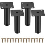 4 pièces pieds de meuble 10 cm / 4 pouces pieds de meubles réglables pieds de support en fixation en ... 4 pièces pieds de meuble 10 cm / 4 pouces pieds de meubles réglables pieds de support en fixation en ...