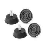 4 pices pieds rglables de meubles base en caoutchouc pieds de planche  dcouper avec vis electromnagers ...