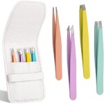 4 pices pince  piler pince  sourcils professionnelle en acier inoxydable et pince  piler pointue ...