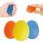 4 pi�ces r�sistance balle en silice pour exercices � la main et doigts - hand grip musculation en forme ...