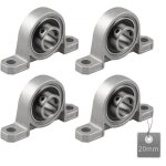 4 pices roulements de bloc doreiller palier roulement roulements  billes roulements alliage de zinc ...