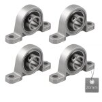 4 pièces roulements de bloc doreiller palier roulement roulements à billes roulements alliage de zinc ... 4 pièces roulements de bloc doreiller palier roulement roulements à billes roulements alliage de zinc ...