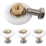 4 pi�ces roulettes porte de doucheroulette porte coulissante de doucheroue de porte coulissante porte ...