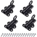 4 pices serrure de portail automatique serrure de fentre verrou  ressort loquet de porte en aluminium ...