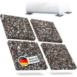 4 pices tapis anti - vibration pour lave - linge sche - linge enceintes - amortisseurs silencieux fabriqu ...