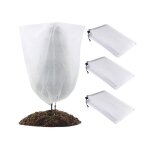 4 pi�ces voile d hivernage housse dhivernage voile hivernage plante avec cordon de serrage et zipperhousse ...