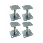 4 pieds de poteau rglable apb100 / 150 simpson